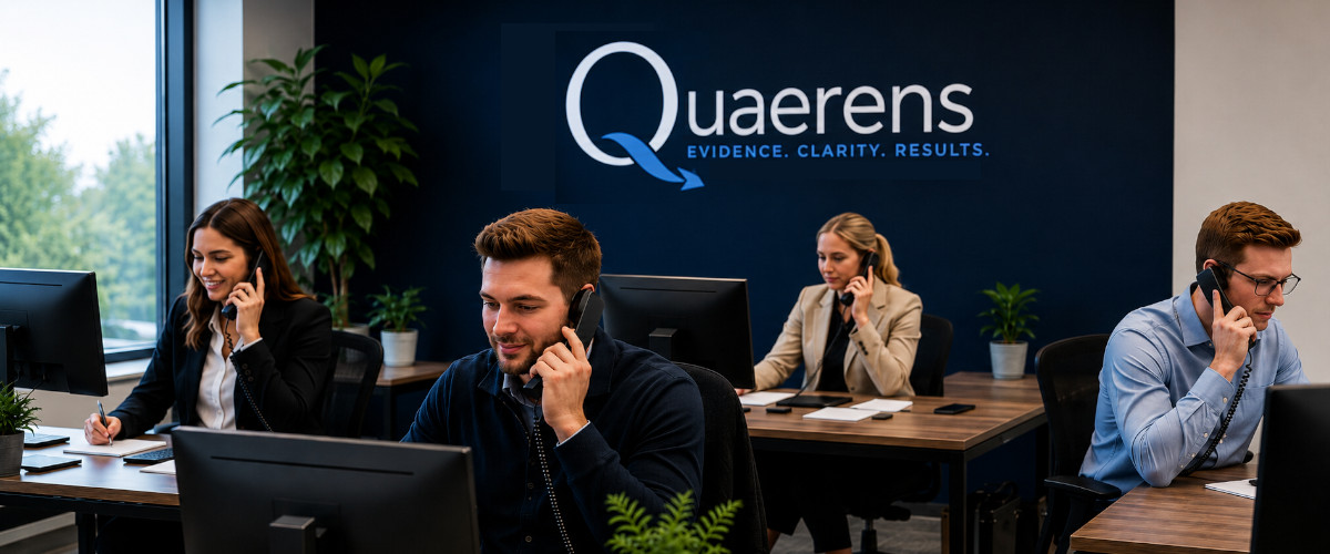 Quaerens client support team ready to call back