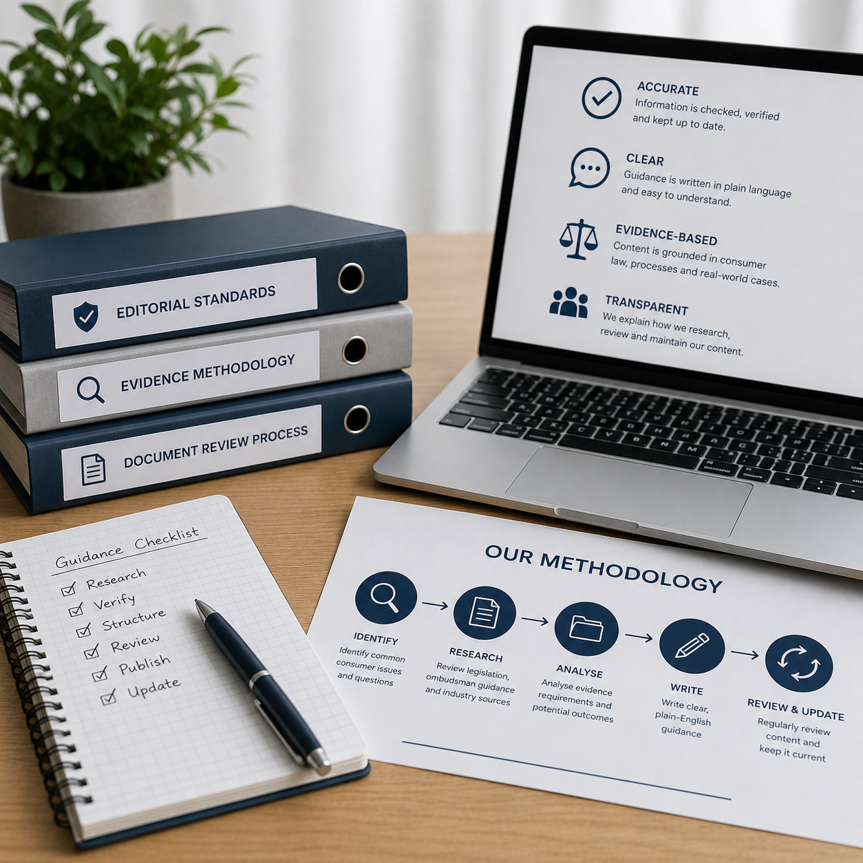 Quaerens editorial and methodology standards