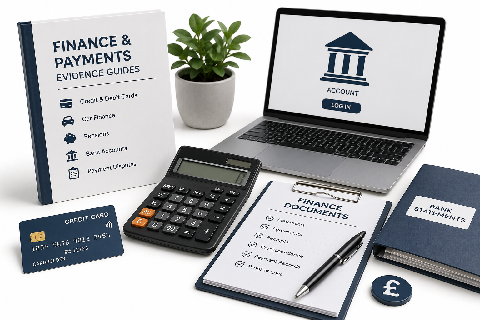 Quaerens finance and payment evidence guidance