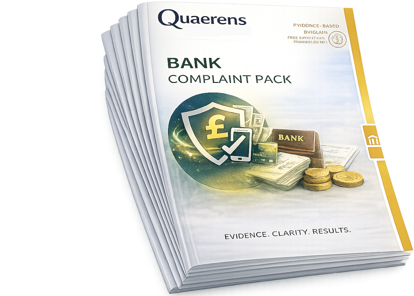 Bank Complaint Pack booklet