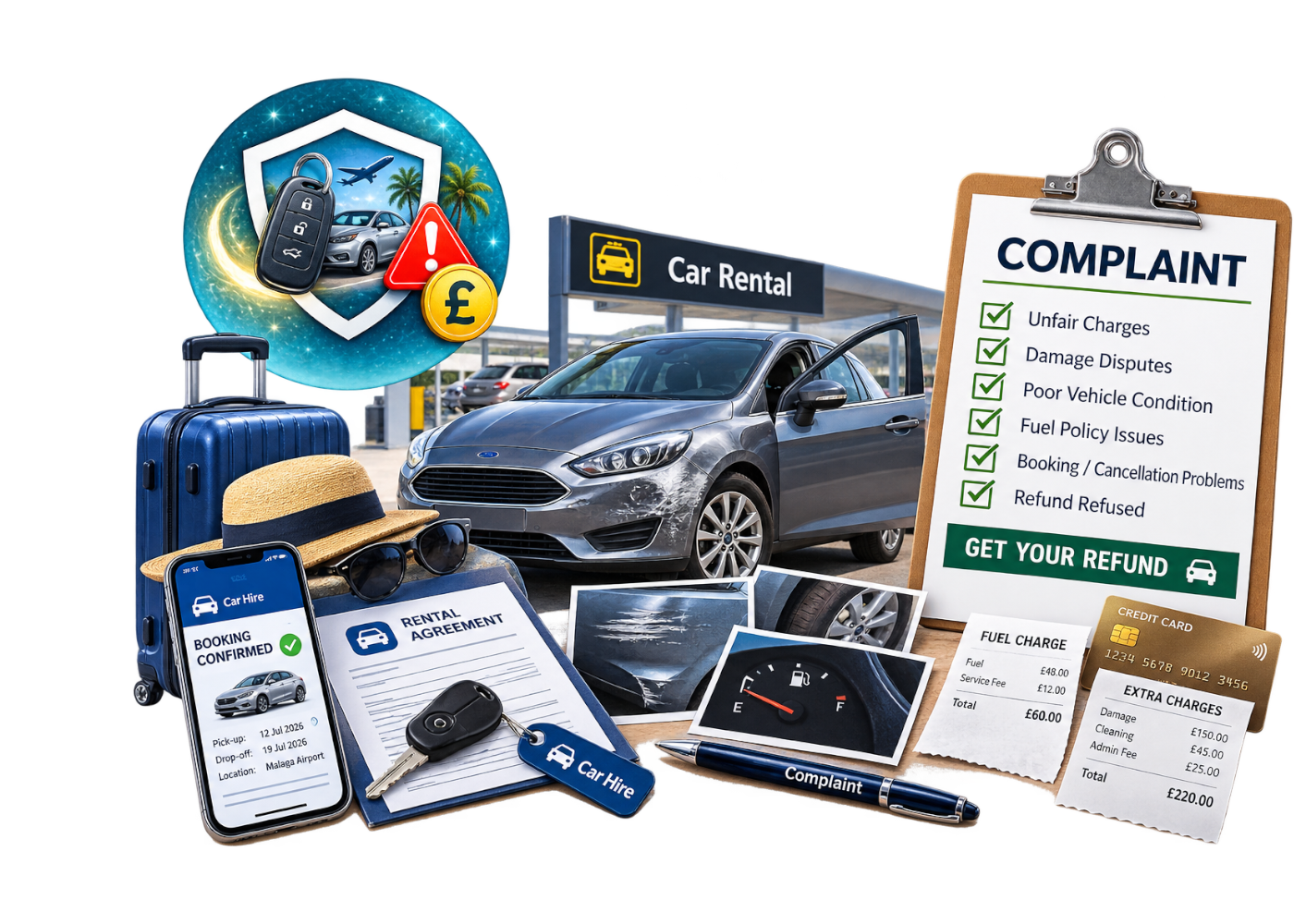 Car Hire Complaint Pack