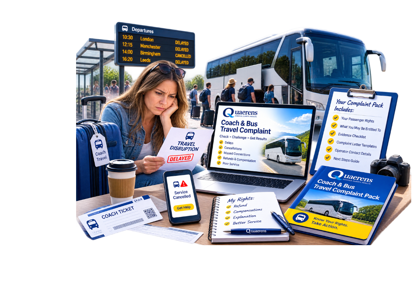 Coach & Bus Travel Complaint Pack