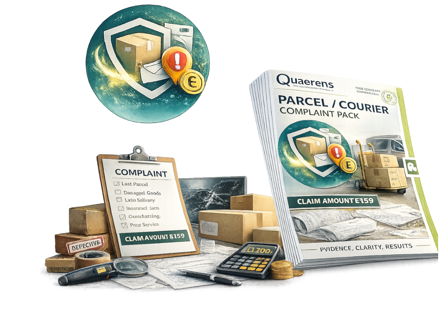 Parcel / Courier Complaint Pack