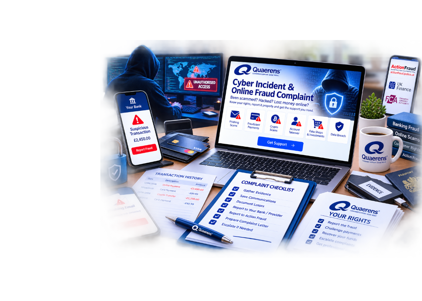 Cyber Incident & Online Fraud Complaint Pack