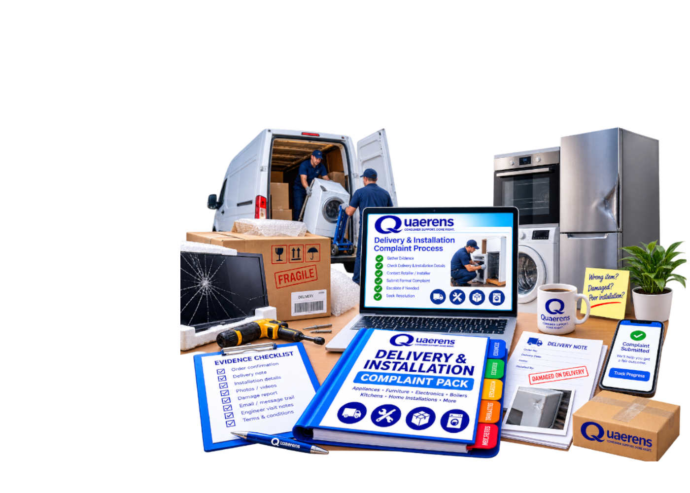 Delivery & Installation Complaint Pack