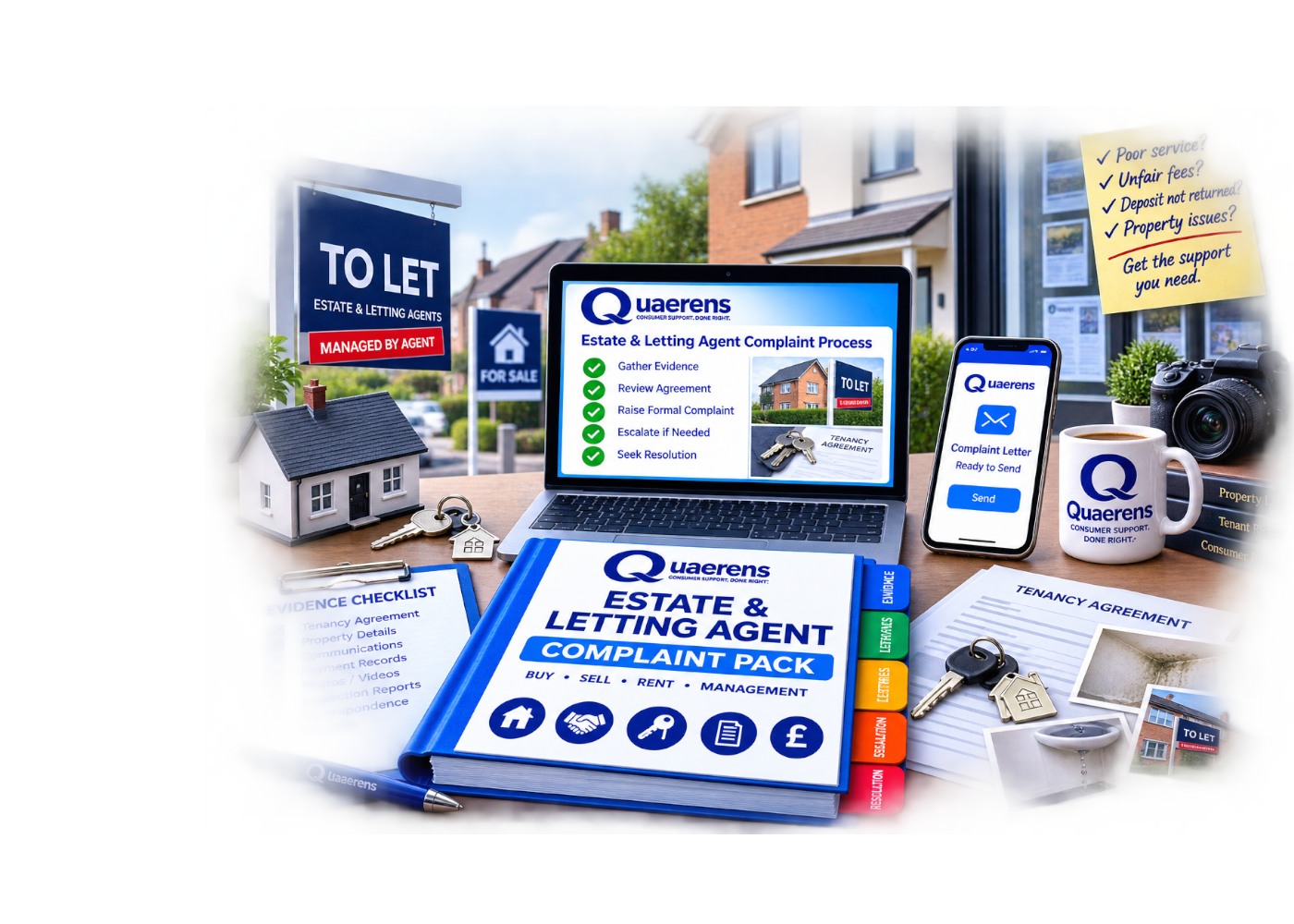 Estate & Letting Agent Complaint Pack
