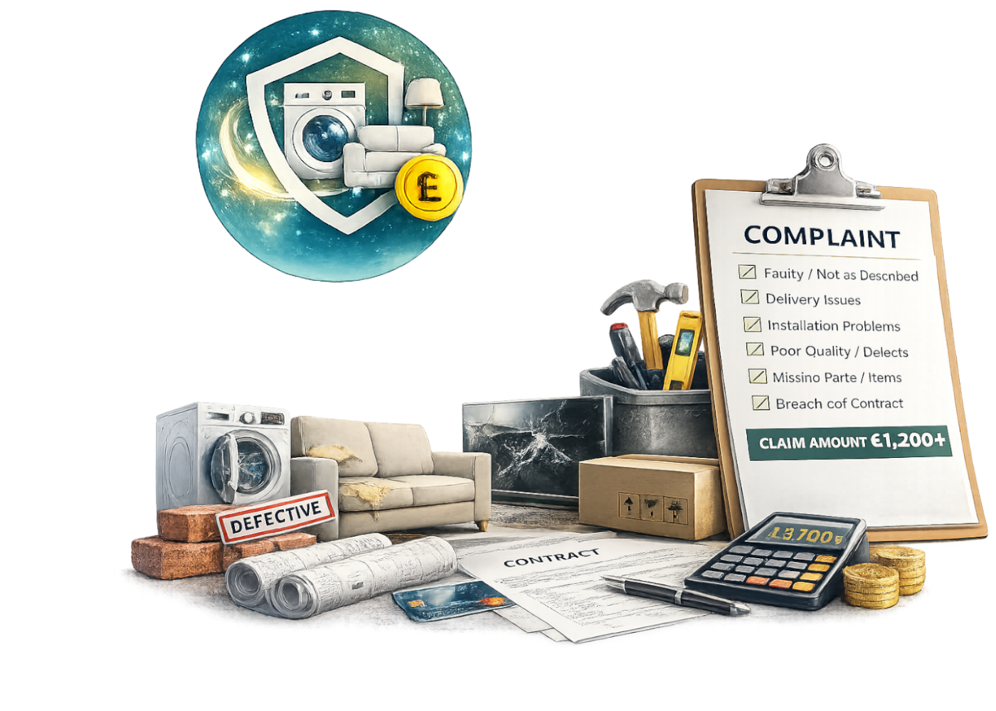 Furniture & Appliance Complaint Pack