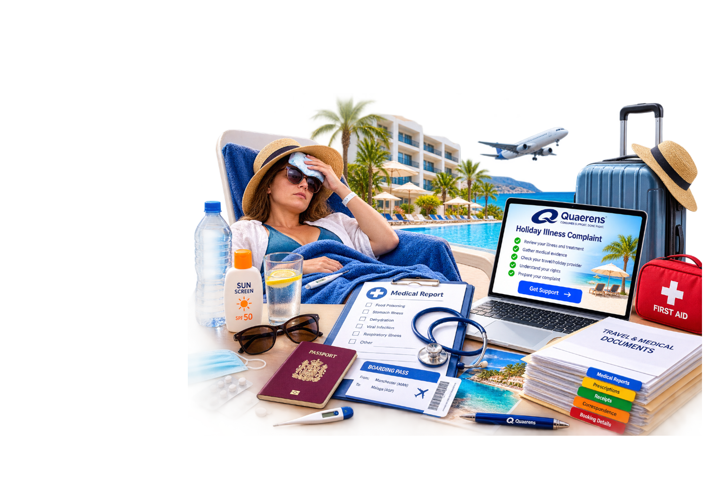 Holiday Illness Complaint Pack