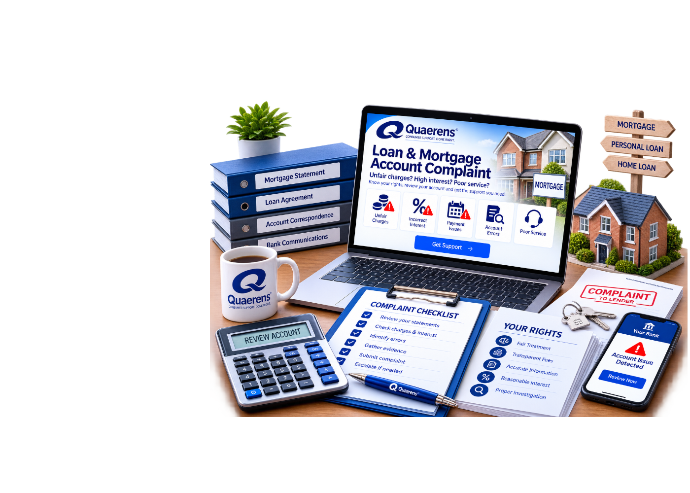 Loan & Mortgage Account Complaint Pack