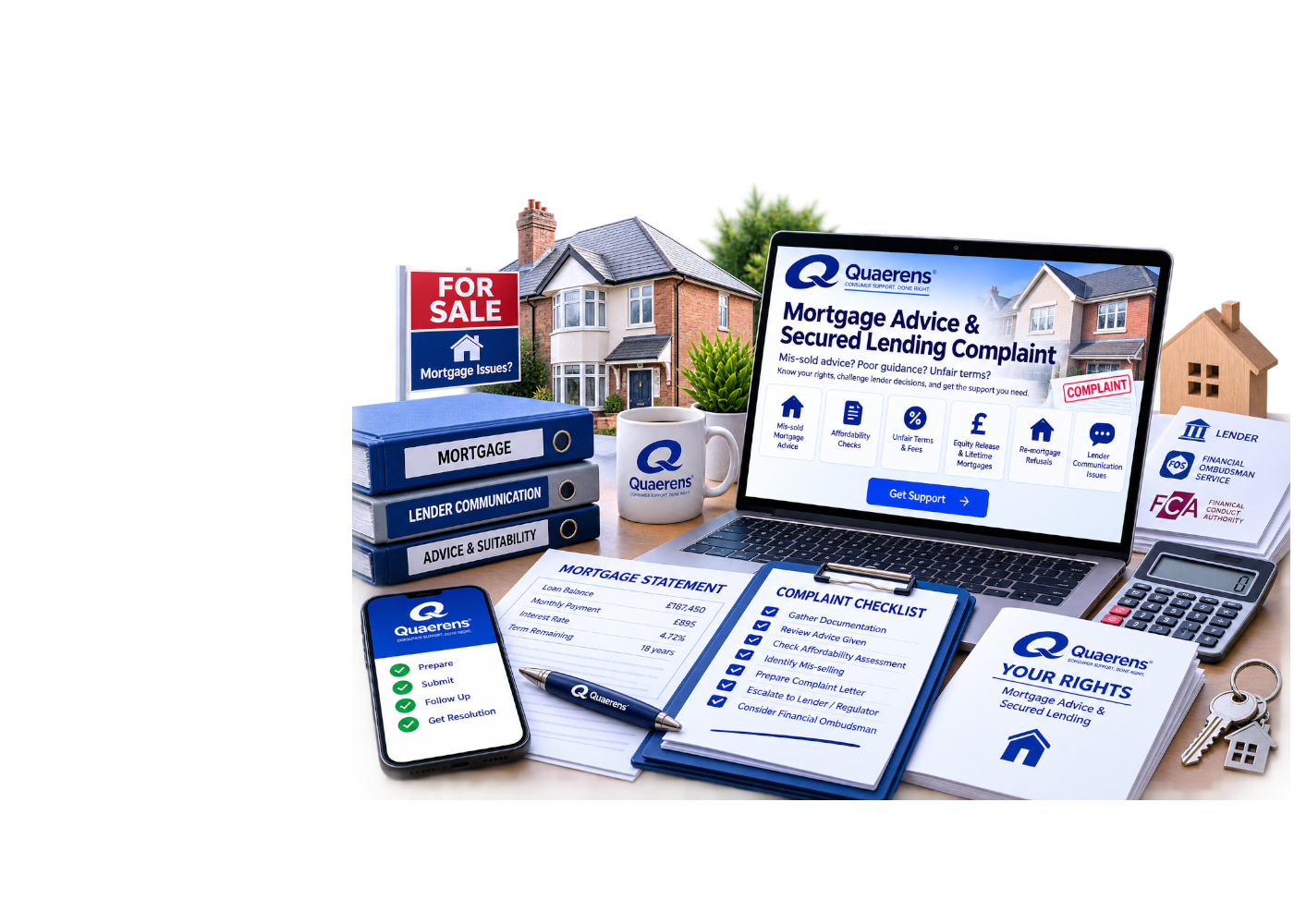 Mortgage Advice & Secured Lending Complaint Pack