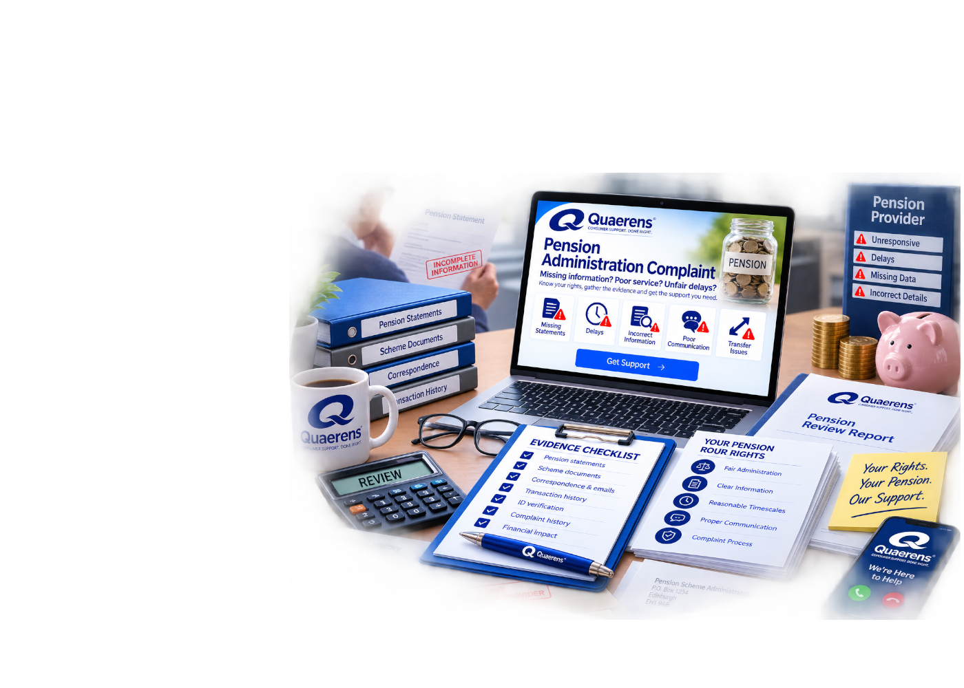 Pension Administration Complaint Pack