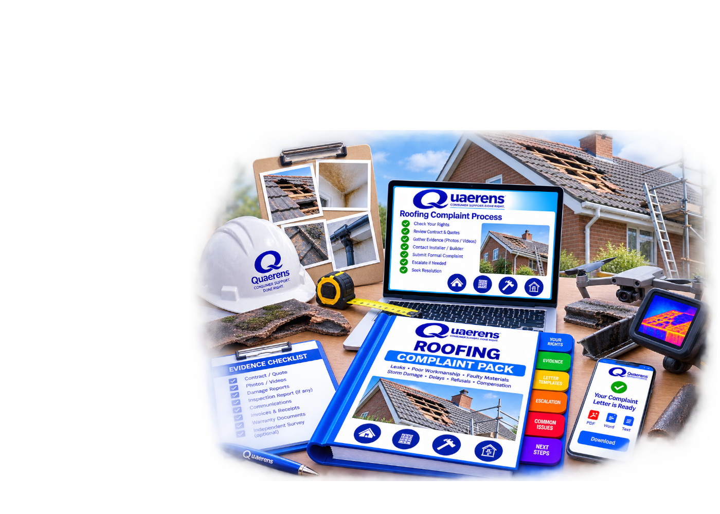 Roofing Complaint Pack