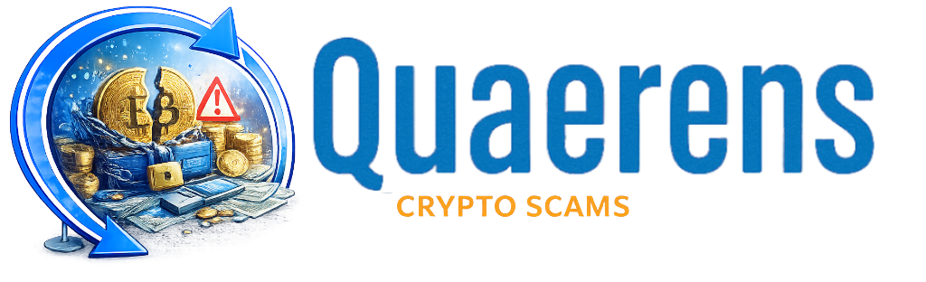Quaerens crypto scam evidence review logo