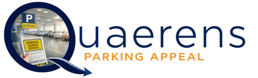 Quaerens parking appeal letter support logo