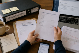 Pension transfer paperwork and advice review