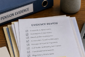 SIPP loss and pension investment evidence